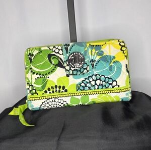 Vera Bradley "Limes Up" Turn Lock Wallet